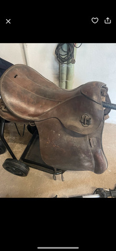 Antiker sattel - antiker,