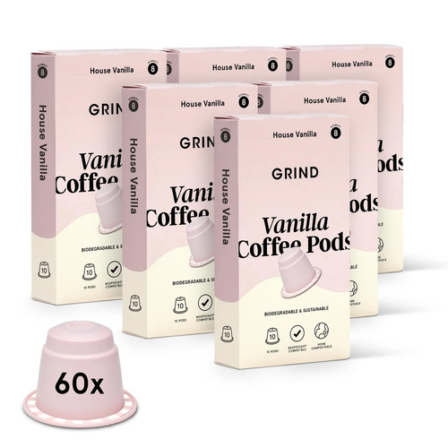 Vanille kaffeepads mahlen - mahlen,
