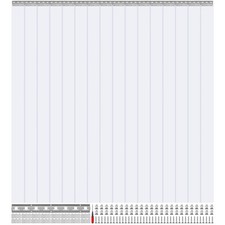 244x244cm Streifenvorhang