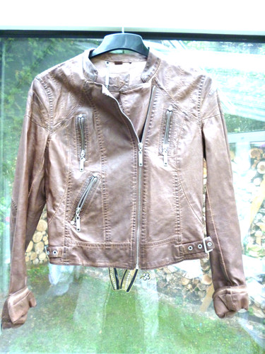 Jacke damen braun m - in, von