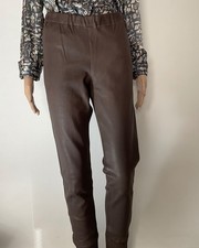 Arma Stretchlederhose in braun