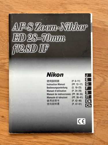 Bedienungsanleitung für nikon - bedienungsanleitung,