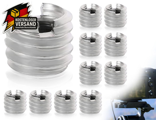 Kamerastativ adapter 3 - adapter, 1/4-3/8