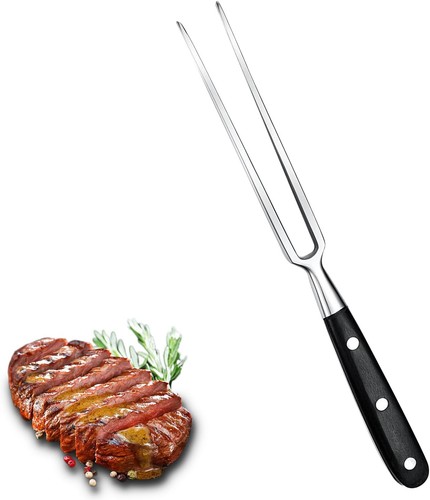 Fleischgabel edelstahl 30cm - fleischgabel,