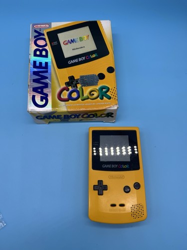 Nintendo gameboy color - color, gelb