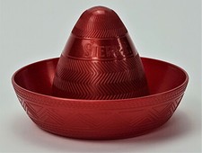 Sierra Tequila Sombrero Hut Salzring Zitronenpresse Rot Kunststoff Club (7001-1)