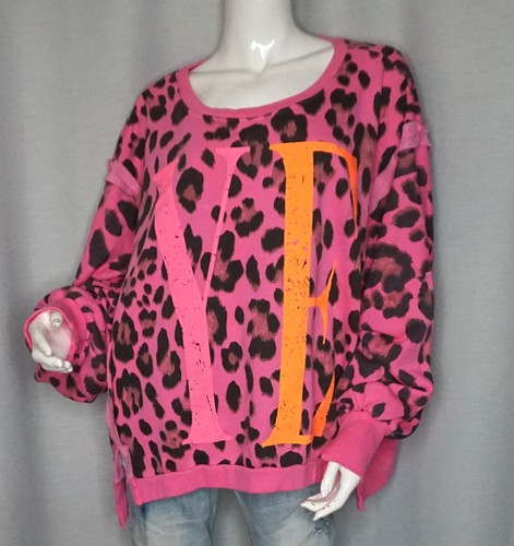 Oversized sweater linksnaht - oversized,