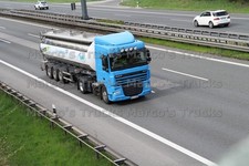 LKW Foto DAF XF Tankwagen Auflieger Deutschland blau Beste Milch Ideen! B #k8fu