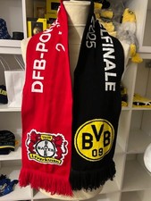 Borussia Dortmund DFB Pokal Begegnungsschal BVB - Bayer Leverkusen 2025 1/8 Fin.