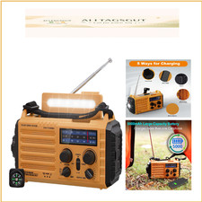 Solar Radio mit Kurbel Dynamo