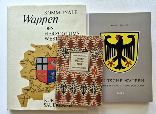 Bände heraldik wappenkunde - 3,