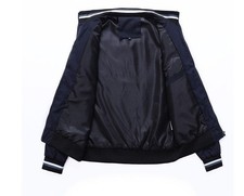 Neue Herren-Lederjacke mit