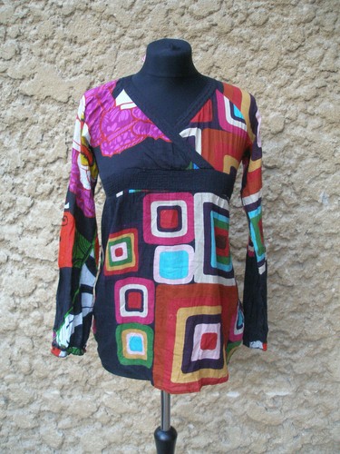 Desigual damen bluse tunika - damen,