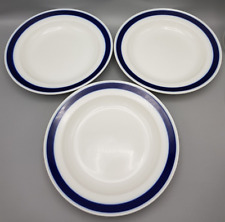 MELITTA Hamburg Kobaltband Form 20 - 3x SUPPENTELLER Ø 23cm /ca. 4cm hoch gut