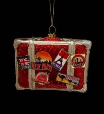 jp22 BLOWN GLASS~SUITCASE