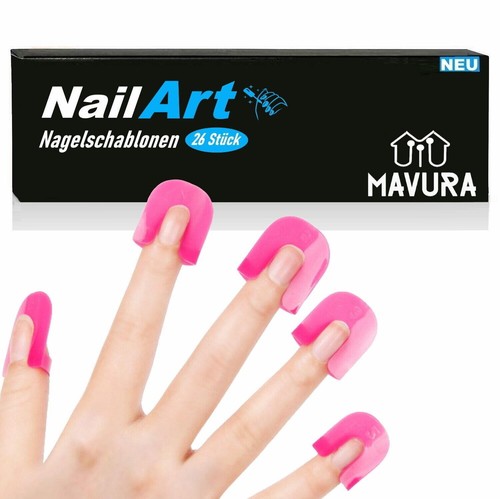 Nailart nagellack schablone - nagellack,