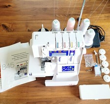 Overlock Coverlook Elna 845 Kombi-Nähmaschine - Neuwertig aus Geschäftsaufgabe