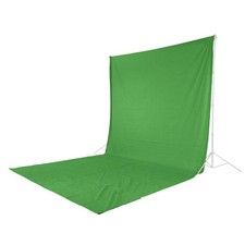 Hama Fotohintergrund Green Screen Stoff 2,95 x 6 m 21158