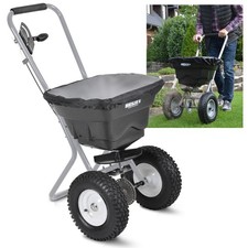 Hand Streuwagen Salzstreuer Düngerstreuer 29 Liter 36kg Saatgut Sand ID6422