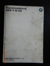 BMW Reparaturanleitung R80 G / S  Werkstatthandbuch aus 1983