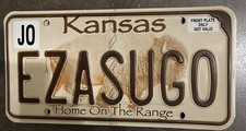 Kansas Autokennzeichen License