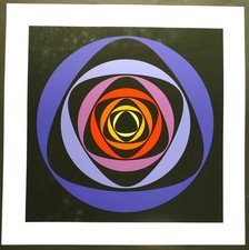Anton STANKOWSKI   1972  Original Farbserigrafie, handsigniert und datiert