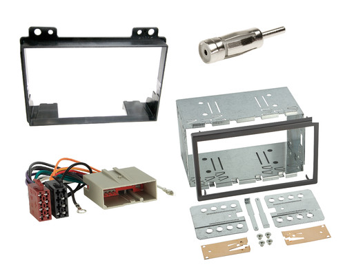 Set din radioblende - 2-din, radioblende+iso