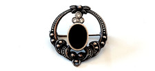 Jugendstil silber brosche - °,