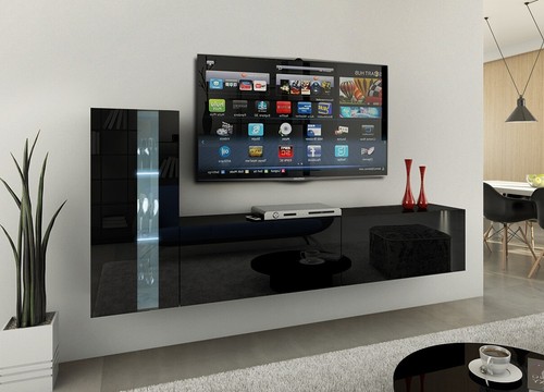 Moderne wohnwand schrankwand - moderne,