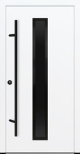 FM Türen Stahl-Haustür mit Aluminiumzarge Energiespar-Tür DS92 Serie Blackline