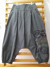 DESIGUAL Hippie Ethno Boho Sarouel Guru Harems Hose RAINBOW Sterne JEANS XL BW44