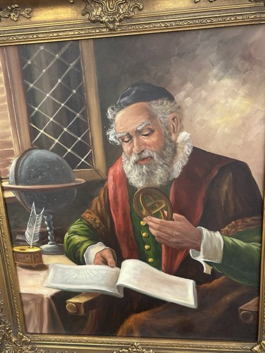 Antikes gemälde astronom - antikes,