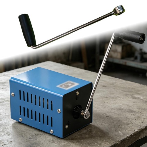 Generator mit handkurbel - generator,