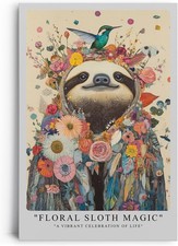 verträumtes Faultier in