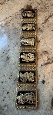 Armband silber 835 vergoldet - silber,