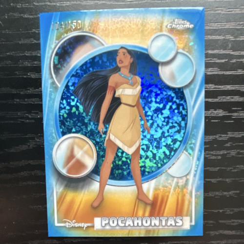 Topps chrome disney pocahontas - topps,