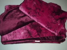 MONT CHALET - BW - 155x220cm/Einzelbett- 3tlg. /CHINCHILLA/MF-BEERE /NEU