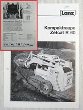 Prospekt Lanz Zetcat R60