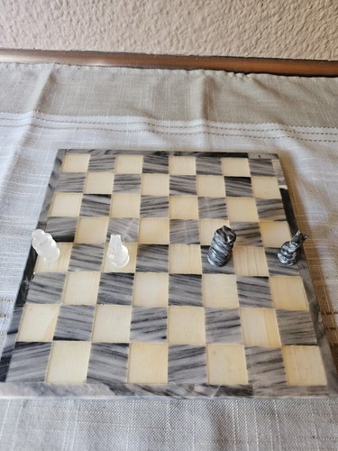 Schachspiel marmor - schachspiel,