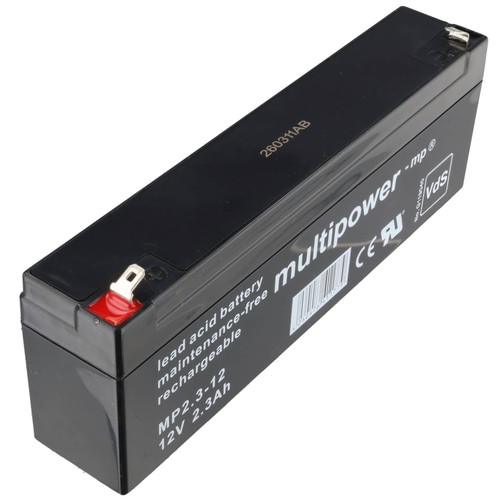Multipower mp2 blei - mp2.3-12, akku