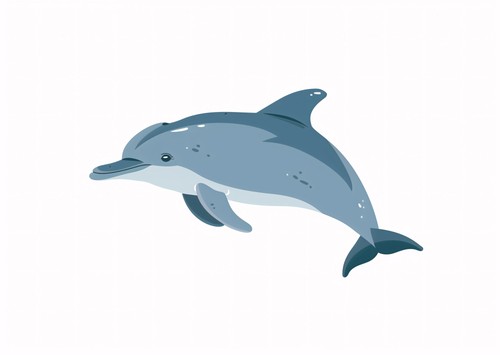 Ozean delfin wandkunst - ozean,
