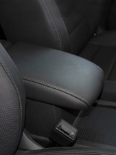 Schwarz Mittelarmlehne Armlehne Leder Trim Abdeckung For VW Tiguan L 2017-2019