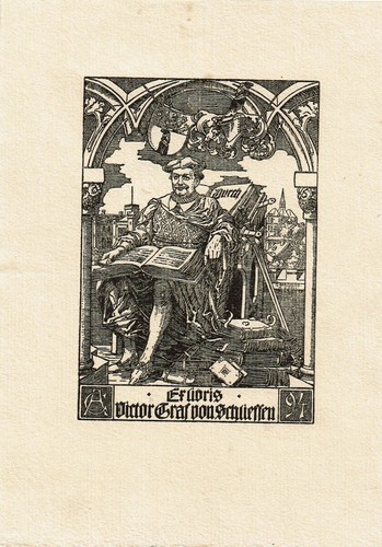 Gerog barlösius exlibris - gerog,
