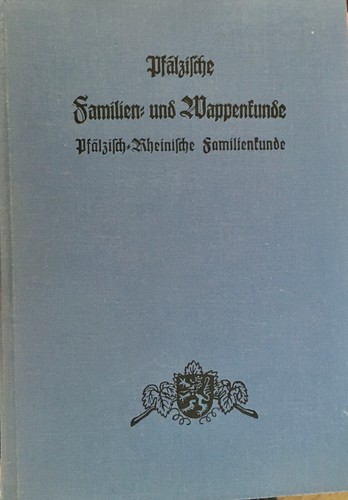 Pfälzische familien und - pfälzische,
