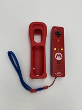 Nintendo Wii Remote / Fernbedienung Motion Plus Mario Edition + Silikonhülle