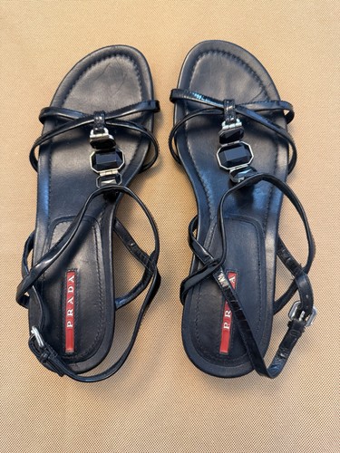 Prada sandalen schwarz - prada,