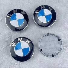 4x 68mm Radnabendeckel Felgendeckung Radkappen für BMW Nabendeckel Felgendeckel