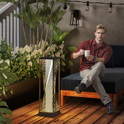 Outsunny solar stehlampe - solar,