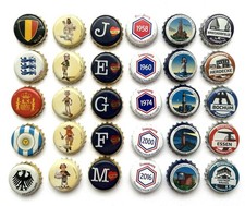 Seltene benutzte internationale Kronkorken