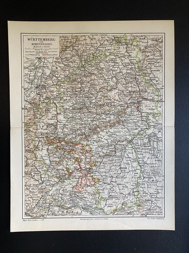 Antike historische landkarte - historische,